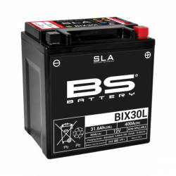 Мото акумулатор BS 12V - BIX30L SLA